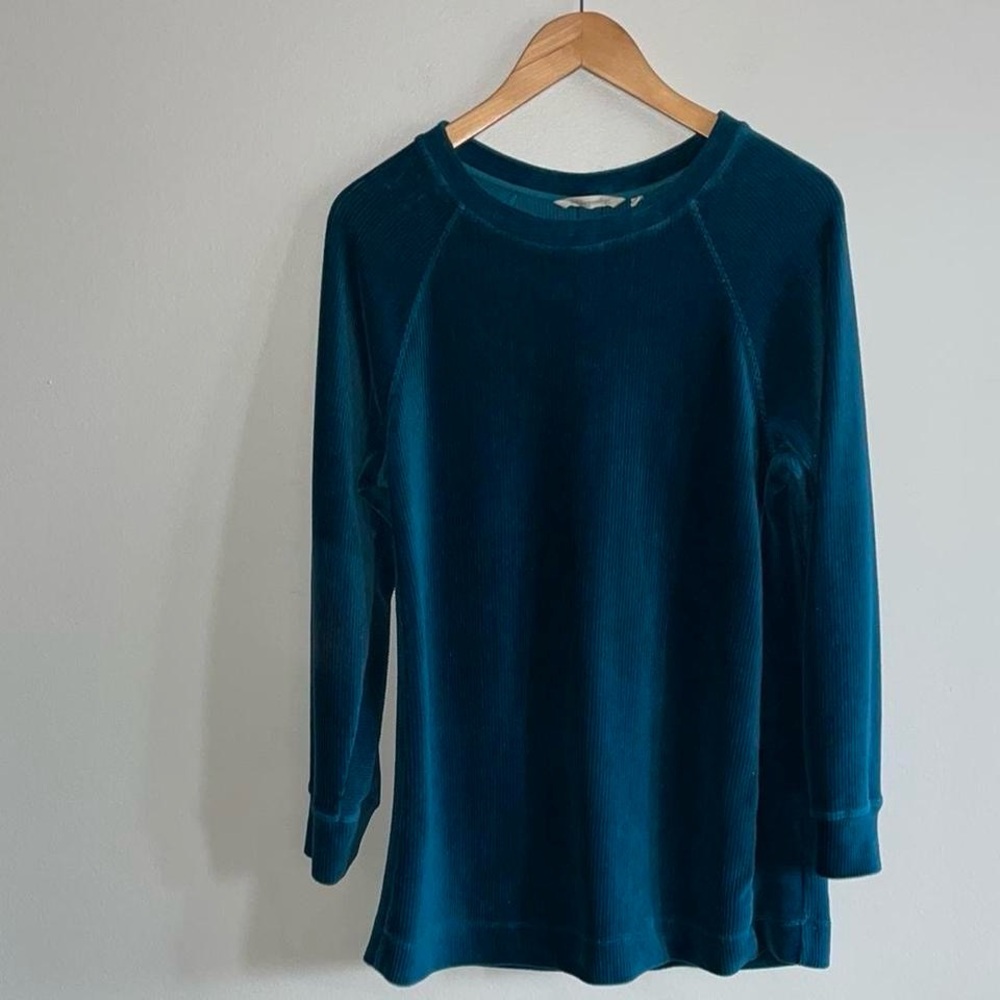 Soft Surroundings Oversized Velour Sweater